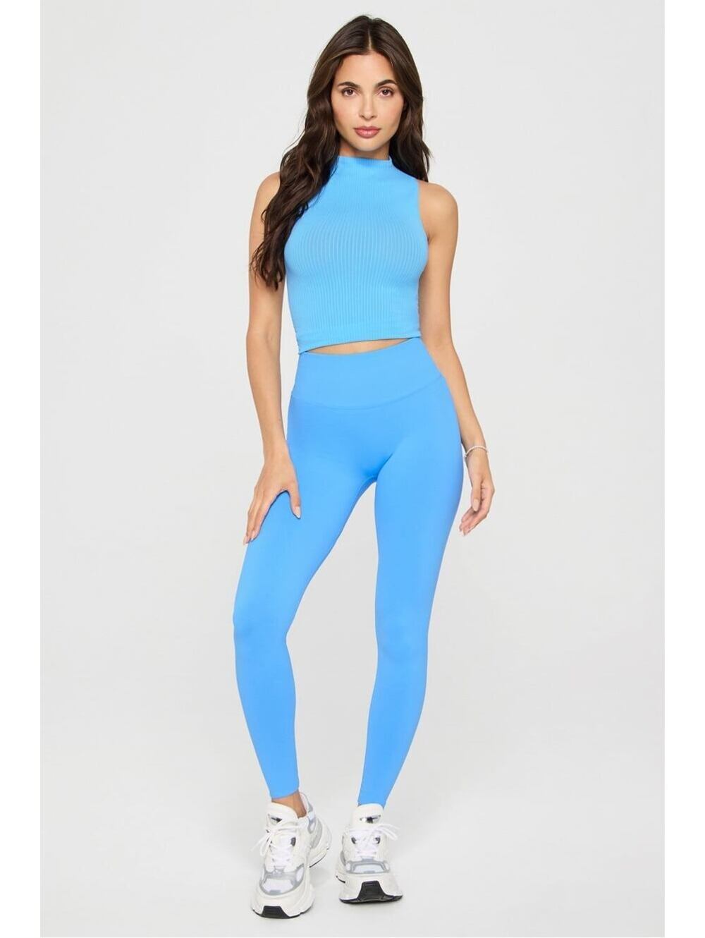 Fabletics Sheer Rib Tank - Picture 2 of 3